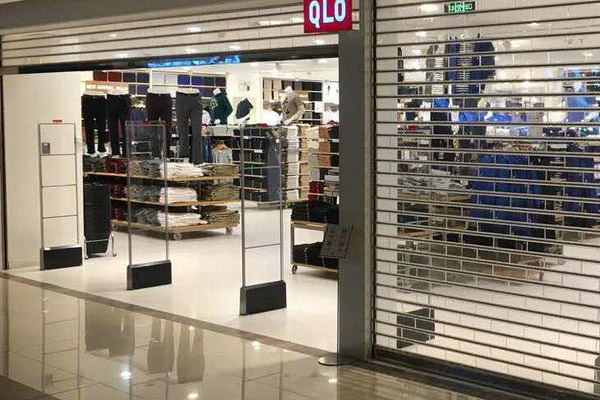 定做商場卷簾門的細節